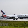 Máy bay của hãng hàng không American Airlines tại sân bay quốc tế Miami. (Ảnh: AFP/TTXVN).