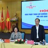 Phó Thống đốc thường trực NHNN Việt Nam Đào Minh Tú đồng chủ trì Hội thảo