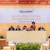 Ban Chủ tọa Đại hội đồng cổ đông thường niên BAC A BANK 2024 