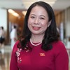 Bà Võ Thị Ánh Xuân, Phó chủ tịch nước, giữ quyền Chủ tịch nước nhiệm kỳ 2021 - 2026. Ảnh Duy Linh.