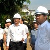Bí thư Tỉnh ủy Quảng Nam cùng đoàn công tác kiểm tra tiến độ giải phóng mặt bằng các công trình giao thông trọng điểm.