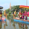 Lễ hội Chùa Keo với nhiều nét văn hóa đặc trưng thu hút đông đảo du khách trong và ngoài tỉnh. Ảnh sưu tầm