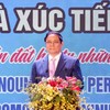 Thủ tướng Phạm Minh Chính phát biểu chỉ đạo tại Hội nghị công bố Quy hoạch và xúc tiến đầu tư tỉnh Ninh Thuận.