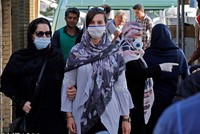 Iran hiện có hơn 170.000 người mắc Covid-19, trong đó hơn 8.000 người tử vong. (Ảnh: AFP).