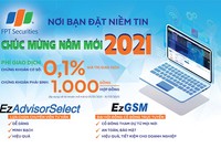 FPTS ưu đãi phí giao dịch và đưa ra EzGSM phiên bản mới dành cho doanh nghiệp