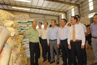 Đoàn công tác NHNN trong chuyến làm việc tại Thanh Hóa