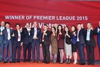 Năm 2015, AIA Việt Nam tiếp tục được ghi danh
“Công ty xuất sắc nhất Tập đoàn AIA” năm thứ 2 liên tiếp