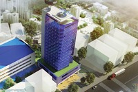 Mô hình Dự án Trung tâm thiết kế thời trang TNG
tại TP. Thái Nguyên