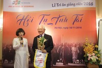 GS. Phan Văn Trường được Viện Quản trị kinh doanh FSB vinh danh “Giảng viên được mong chờ để được học tập nhất”