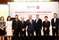 Hội đồng quản trị nhiệm kỳ 2017 - 2021 của
Công ty Chứng khoán Rồng Việt ra mắt cổ đông