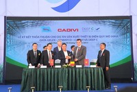 Lễ kí kết thoả thuận cho dự án sản xuất thiết bị điện quy mô 50ha của Gelex tại Khu công nghiệp Cảng cửa ngõ Quốc tế Hải Phòng (Deep C III).
