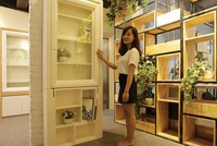 Tủ đựng rượu kiêm bàn ăn thông minh