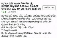 Vụ Công ty Quảng Đà lừa bán đất ảo, khởi tố thêm bị can