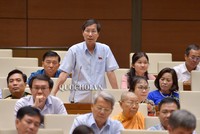Đại biểu Bùi Văn Phương tham gia chất vấn Bộ trưởng Nguyễn Văn Thể