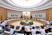 Phiên họp Chính phủ thường kỳ tháng 8 năm 2019. (Ảnh: Thống Nhất/TTXVN)