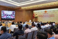 Hội nghị trực tuyến toàn quốc về thúc đẩy phân bổ và giải ngân vốn đầu tư công năm 2019 diễn ra sáng nay, 26/9, dưới sự chủ trì của Thủ tướng Chính phủ Nguyễn Xuân Phúc.