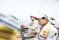 Sản xuất tại Công ty Điện tử UMC Việt Nam (Hà Nam). Ảnh: Đức Thanh