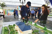 Doanh nghiệp bất động sản thành lập mới chủ yếu trong lĩnh vực môi giới. Ảnh: Gia Huy