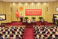 Kỳ họp thứ 12 HĐND thành phố Hà Nội.
