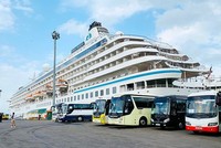 Đảm bảo an toàn khi tàu du lịch quốc tế Crystal Symphony cập cảng TP.HCM
