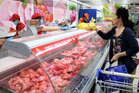 Theo tính toán của Bộ Tài chính, nếu giá thịt lợn giảm 10% ngay trong tháng 2 sẽ giúp chỉ số giá tiêu dùng CPI bình quân 2 tháng đầu năm nay so với cùng kỳ năm ngoái chỉ tăng 5,67%, và CPI bình quân cả năm ở mức 4,59%. Trong trường hợp giá thịt lợn giảm thêm từ 8% đến 10% trong tháng 3 sẽ giúp CPI bình quân cả năm ở mức 4,22%.