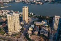2 tòa tháp D’. El Dorado gây ấn tượng với vị trí “một bước chạm hồ Tây”