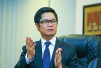 Ông Vũ Tiến Lộc, Chủ tịch Phòng Thương mại và Công nghiệp Việt Nam (VCCI).