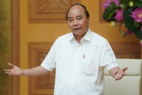 Thủ tướng phát biểu tại cuộc họp. Ảnh: VGP