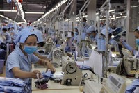 Hàng dệt may có dấu hiệu hồi phục về sản lượng