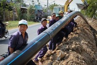 Hà Nội đẩy nhanh hoàn thành các dự án phát triển mạng cung cấp nước sạch