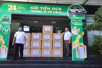 OCB ủng hộ thiết bị y tế cho tỉnh Quảng Nam