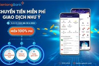Kienlongbank tiếp tục chương trình chuyển tiền miễn phí - giao dịch như ý