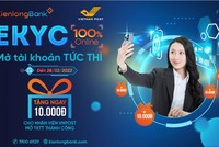 EKYC 100% online - Mở tài khoản tức thì tại Kienlongbank