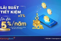 Từ 23/9/2022, KienlongBank thực hiện điều chỉnh tăng mạnh lãi suất đối với kỳ hạn ngắn dưới 6 tháng