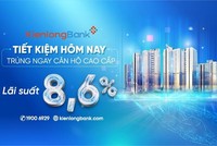 Kienlongbank tiếp tục tăng lãi suất tiền gửi tiết kiệm