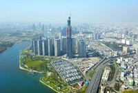 Landmark 81 là tòa nhà cao nhất Việt Nam khi hoàn thành và được ghi danh vào một trong 10 tòa nhà chọc trời thế giới.