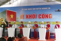 Lễ khởi công dự án xây dựng công trình nhà trưng bày Hoàng Sa