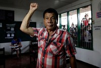 Ông Rodrigo Duterte. Ảnh: EPA.