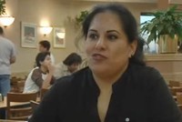 Melina Salazar cho biết mình rất sốc khi biết tin được thừa kế. Cô nói rằng cô không hy vọng hành động của mình được đáp lại. Ảnh: Youtube.