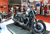 Sau hai năm tham gia triển lãm môtô, xe máy đến nay Moto Guzzi vẫn chưa có nhà phân phối chính hãng tại Việt Nam.