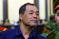 Ông Trầm Bê tại tòa. Ảnh: Quỳnh Trần.