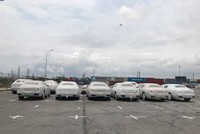 12 chiếc siêu xe được nhập về từ cuối năm 2017 nhưng hiện vẫn chưa được thông quan tại cảng Hải Phòng - Ảnh H.V