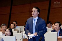 Bộ trưởng Trần Hồng Hà cho rằng, hiện nay nhiều nước đã nói KHÔNG với nhập khẩu phế liệu và lộ trình của Việt Nam cũng cần phải như vậy.
