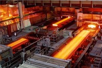 Dây chuyền sản xuất thép tại một nhà máy tại TP HCM.