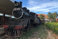 Ga Đà Lạt còn dấu tích tuyến đường sắt răng cưa được người Pháp xây dựng. Ảnh: Đoàn Loan.