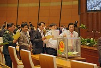 Quy trình lấy phiếu tín nhiệm tại Quốc hội