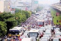 TP Hà Nội đang xây dựng đề án thu phí phương tiện vào nội đô.