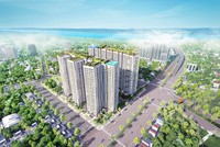 Đường Minh Khai ngay trước dự án đã được mở rộng và đưa vào sử dụng.