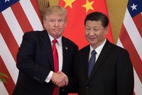 Tổng thống Mỹ Donald Trump và Chủ tịch Trung Quốc Tập Cận Bình (Ảnh: Reuters).