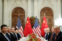 Phái đoàn Mỹ, Trung Quốc đàm phán tại Argentina hồi tháng 12/2018. (Ảnh Reuters).